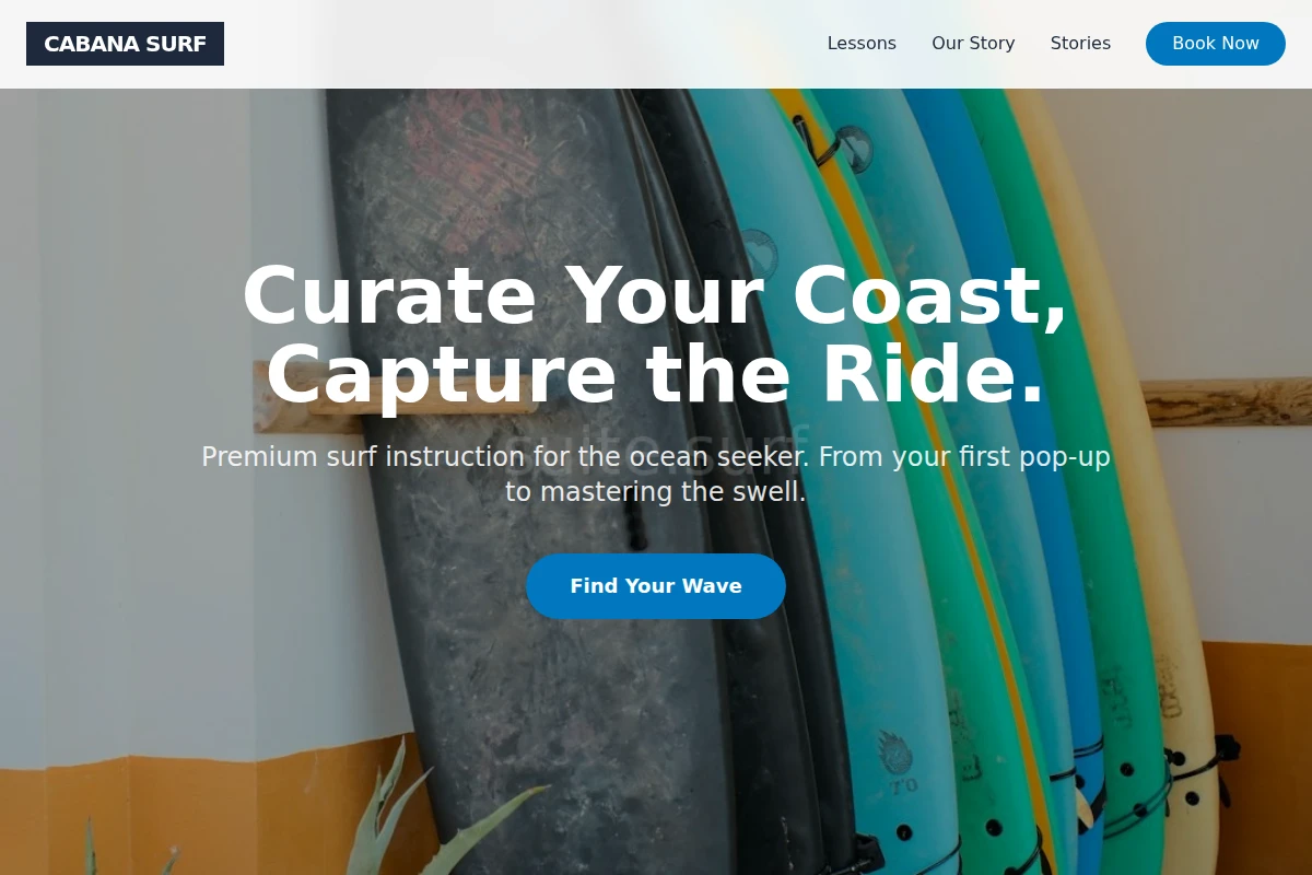 Cabana Surf School